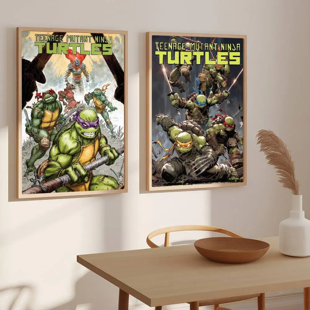 Фото Наклейки-скины для кредитных карт с мультяшными персонажами T-TMNT-T, 4 шт., защитная пленка для банковских карт, подарок №2