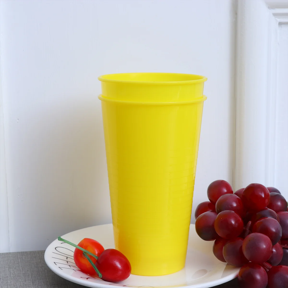 

12 Pcs Beer Drinking Cup Water Cups Disposable Home Plastic Shot Glasses Dishwasher