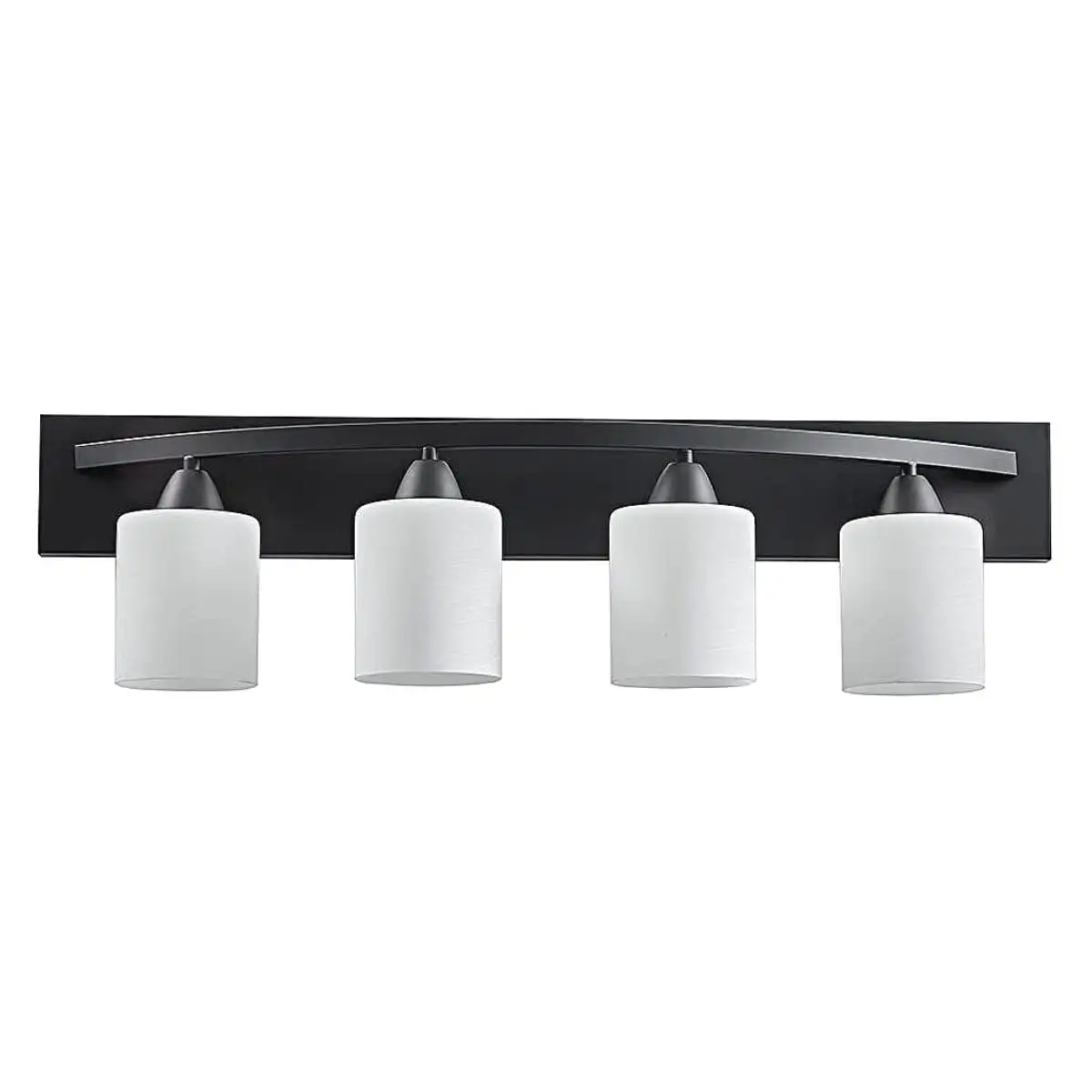 

Idb | Vanity Bath Light Bar Interior Lighting Fixture 4 Lights Matte Black