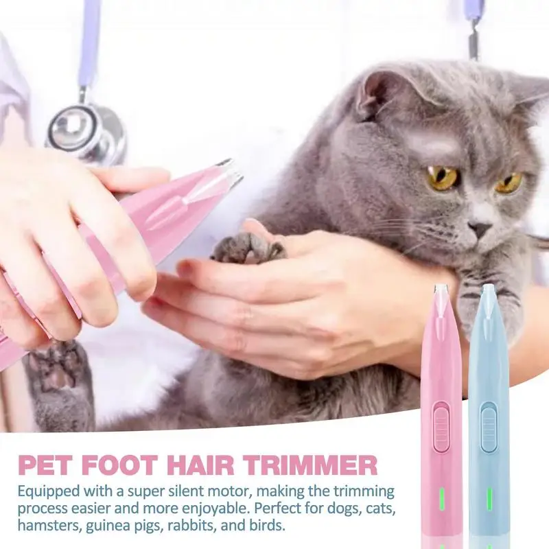 

Electric Dog Clippers Professional Pet Foot Hair Trimmer Dog Grooming Hairdresser Dog Shear Butt Ear Eyes Pet Grooming Supplies
