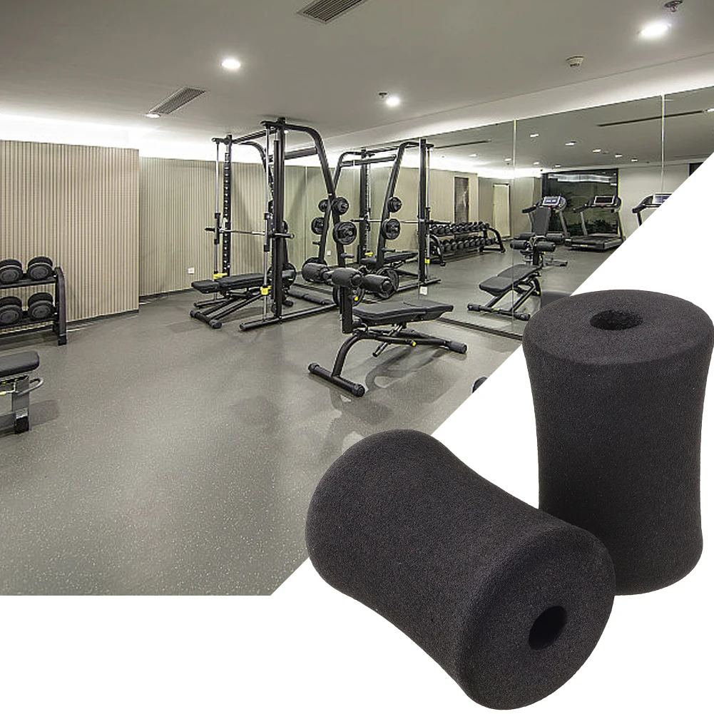 

Hook Foot Foam Foot Foam Pad 1Pair Black Exercise For Leg Extension For Weight Bench Gym Home Inversion Tables