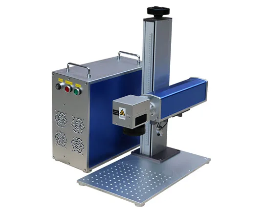 

fiber laser marking machine work on metal split shape 20w 30w 50w 100w