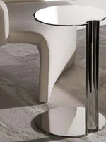 Customized Coffee Table Luxury Sofa Side Corners Nordic Post-modern Minimalist Designer Creative Stainless Steel Side Nightstand