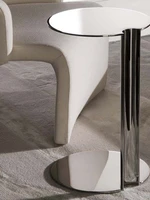 customized coffee table luxury sofa side corners nordic post modern minimalist designer creative stainless steel side nightstand