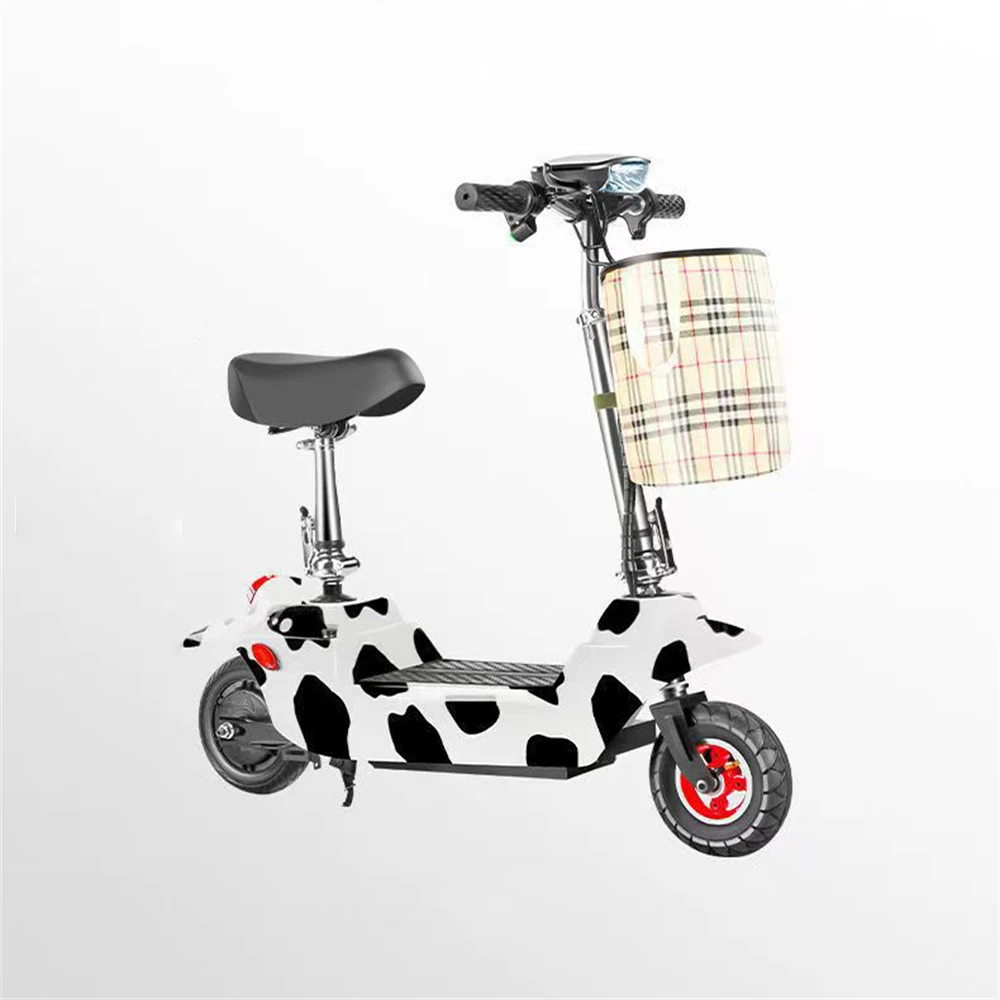 

36v12Ah Compact Electric Bike for Adult Basket Can Quickly Fold