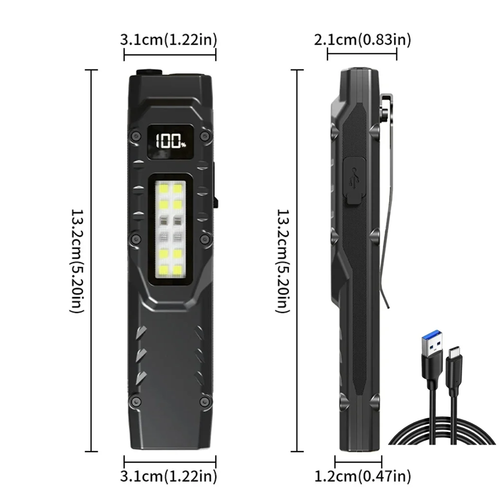

IWP светодиодный фонарик 1200LM