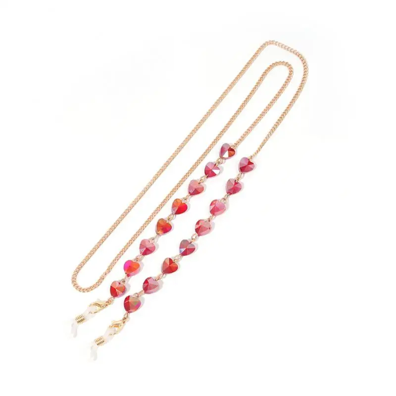 Новый модный шнурок для очков с защитой от потери маска на цепочке Цветные шнурки