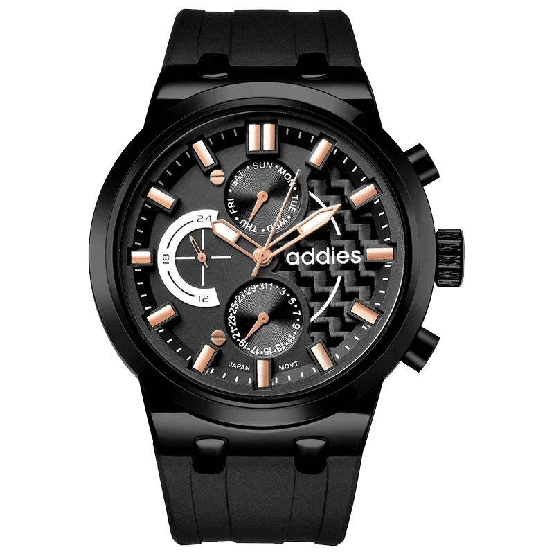 

ADDIES Watch For MenTop Brand Luxury Sport Quartz Mens Watches 50M Waterproof Luminous Chronograph Wristwatch Relogio Masculino