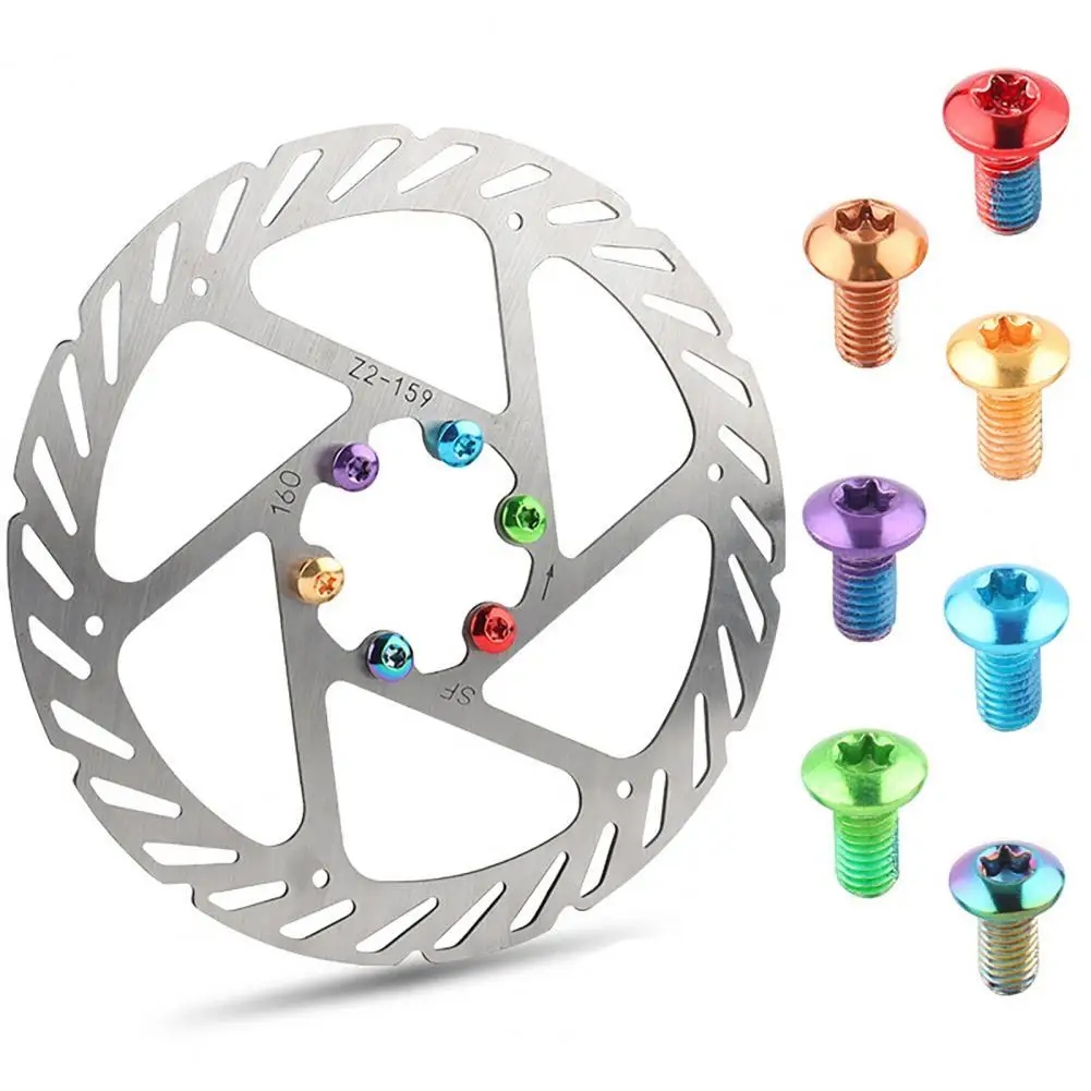 

12Pcs Useful High Hardness Anti-rust MTB Disc Crank Screws Set for Refit Chainwheel Screws Chainring Bolts