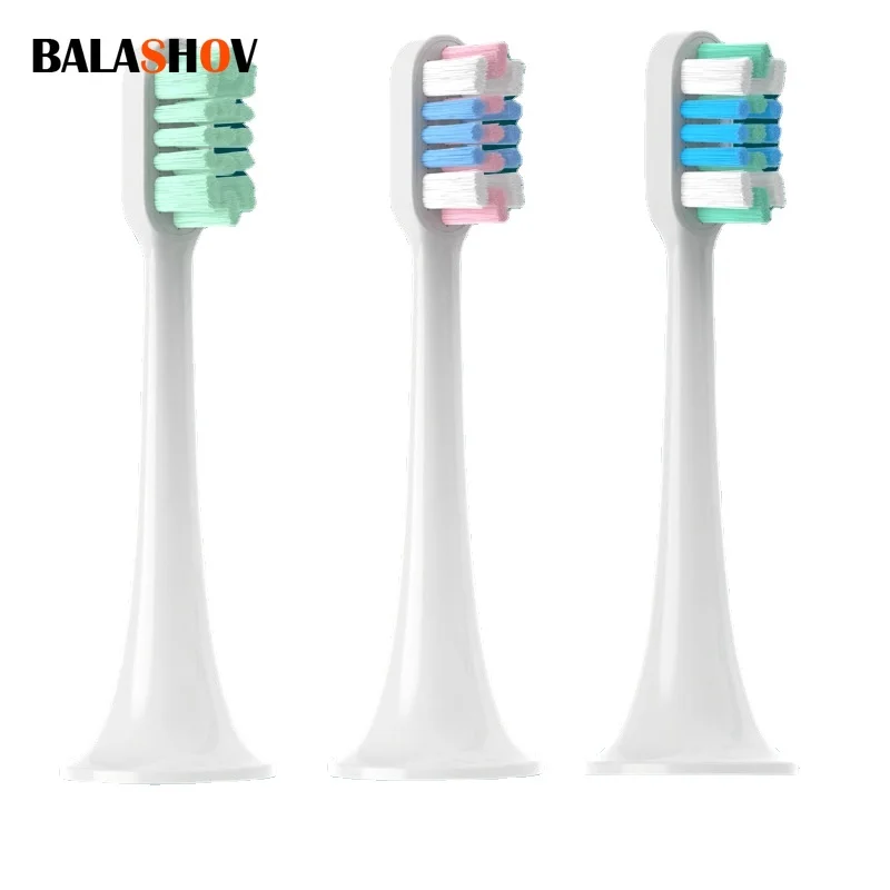 

Насадка для зубной щетки Xiaomi/Mijia T300/T500, электрическая ультразвуковая 3D зубная щетка для отбеливания полости рта, сменные головки высокой плотности