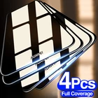 4 шт. закаленное защитное стекло для Huawei P20 P30 P40 Lite P Smart 2019 Защита экрана для Huawei Mate 30 20 Lite P20 Pro пленка