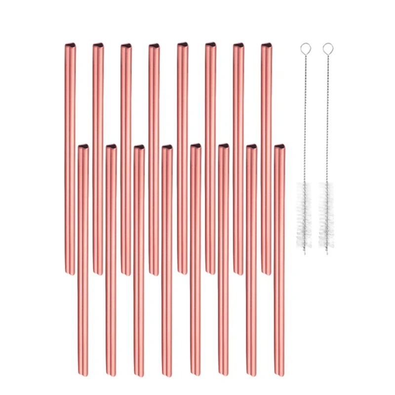 

Регулируемые соломинки из нержавеющей стали в форме сердца с 2 чистящими щетками