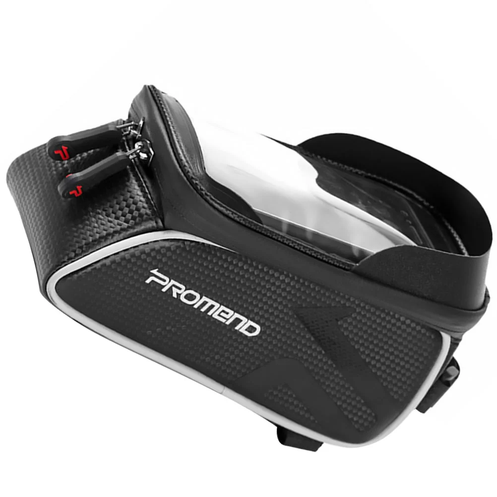 

Bike Front Beam Bag Waterproof Sports Bag Bike Holder Bike Tube Bag Black