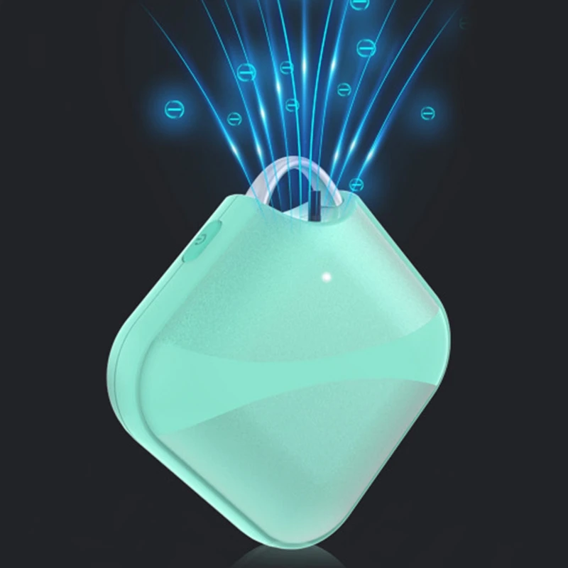 Очиститель воздуха для шеи отрицательные ионы подвесной портативный с защитой