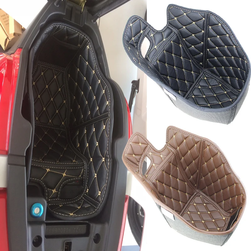 

Motorcycle PU Rear Trunk Cargo Liner Protector Seat Bucket Pad for NIU NI N1S