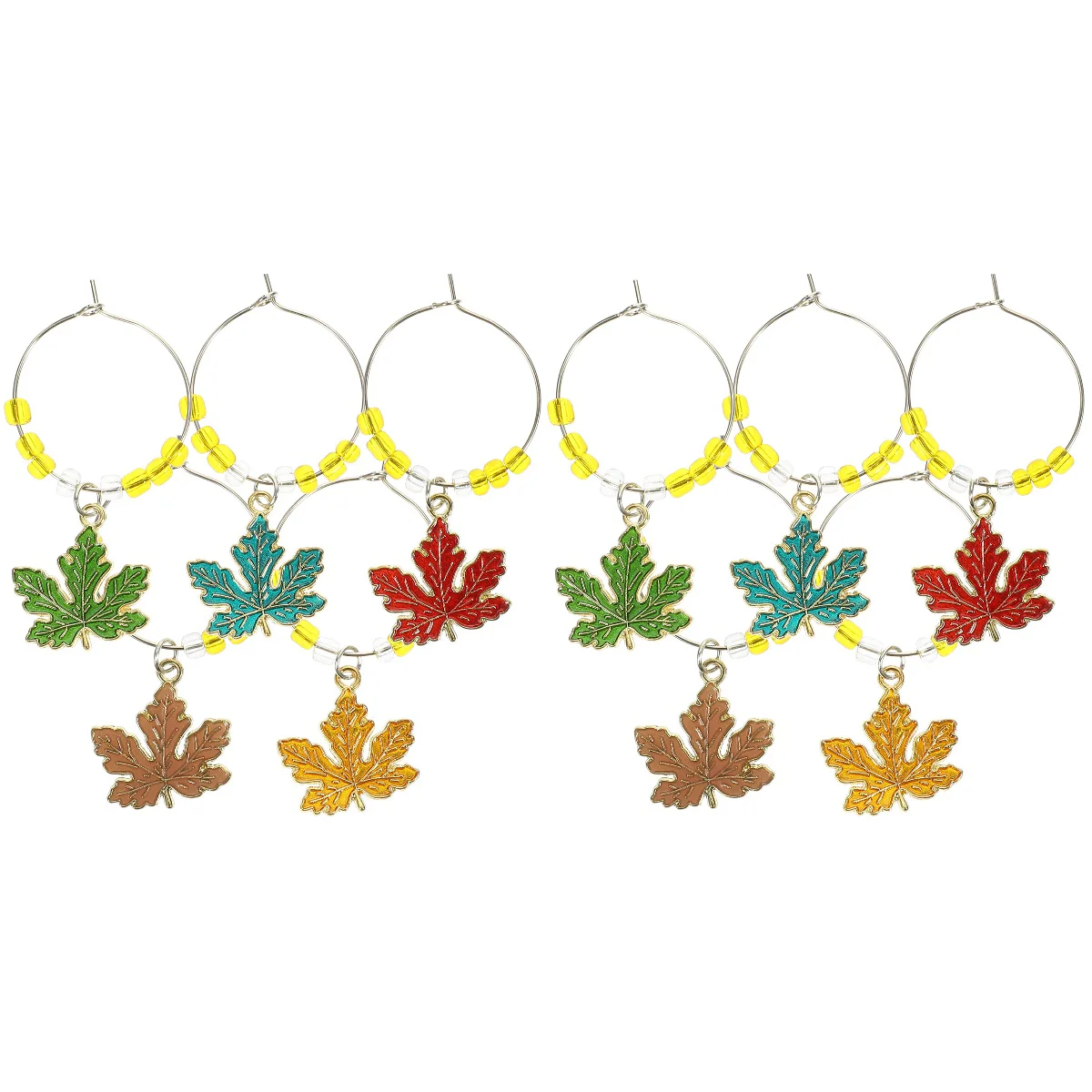 

10 Hanging Recognition Portable Charming Glass Marker Markers For Glasses for Party Glass Cups Cup