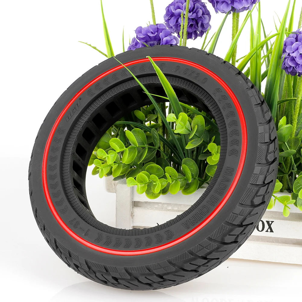 

Part Tyre Replacement Rubber Solid Tyre Accessory Applications Black Excellent For Electric Scooters Functional