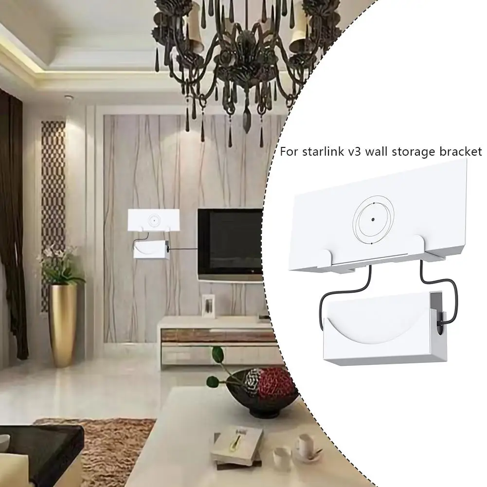 2 в 1 металлический настенный компактный держатель для маршрутизатора Starlink Gen 3 Rou