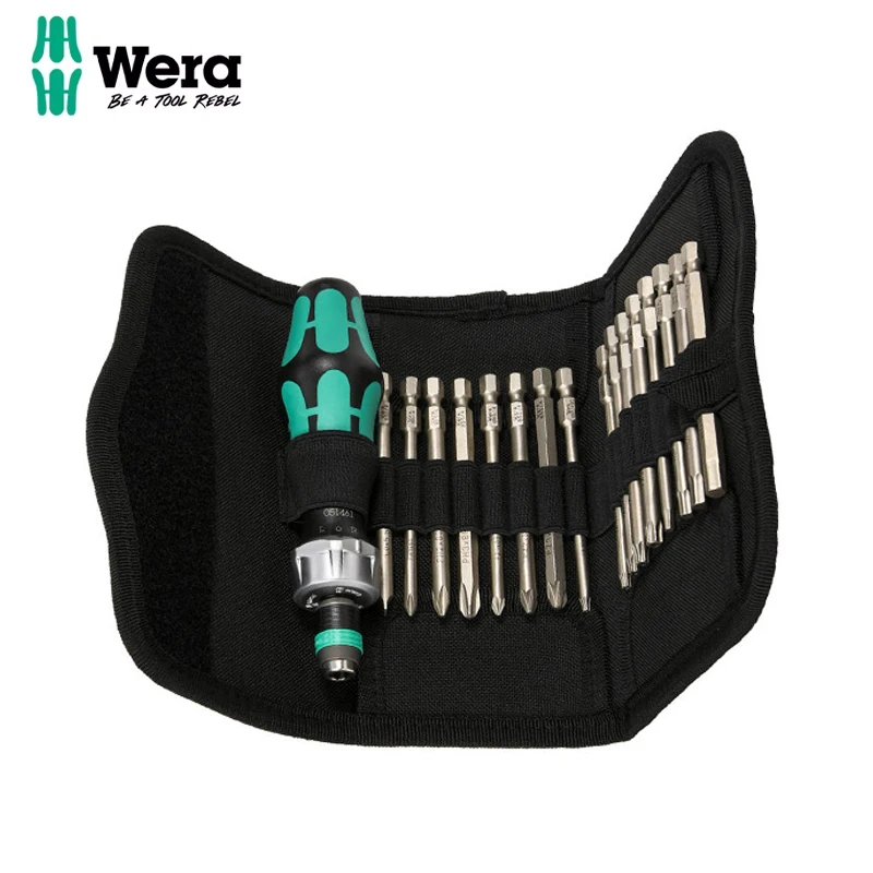 

WERA 05051040001 Kraftform Kompakt 60 RA Сменная отвертка с храповым механизмом Тонкие зубы Изысканное качество изготовления
