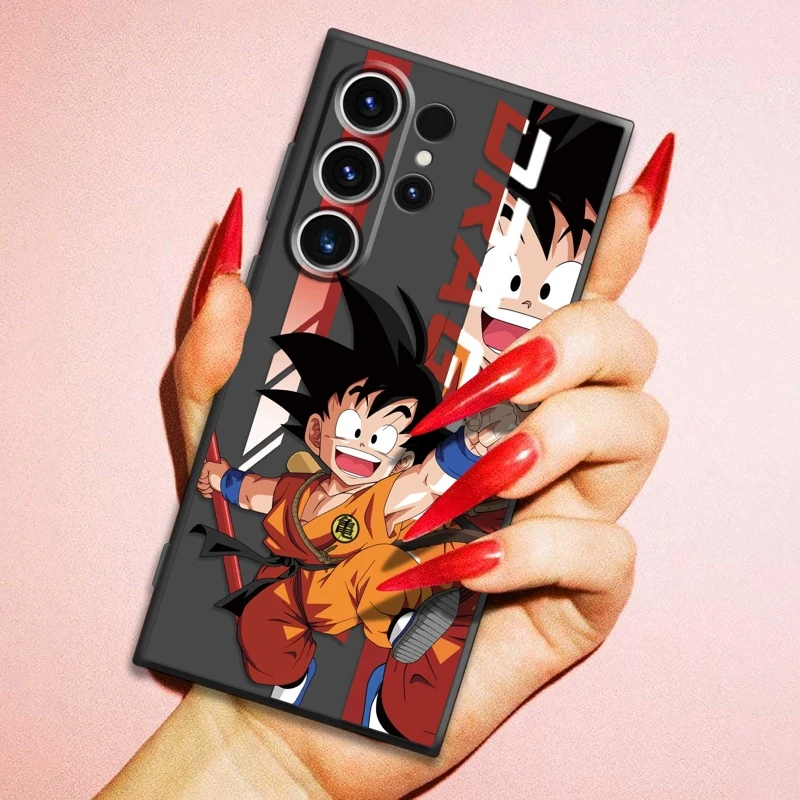 

Cover Case For Samsung Galaxy S22 Ultra 5G S23 S10 Plus S20 S21 FE S21 Plus S23Ultra S22Ultra S10e Dragon Ball Goku Sun Anime