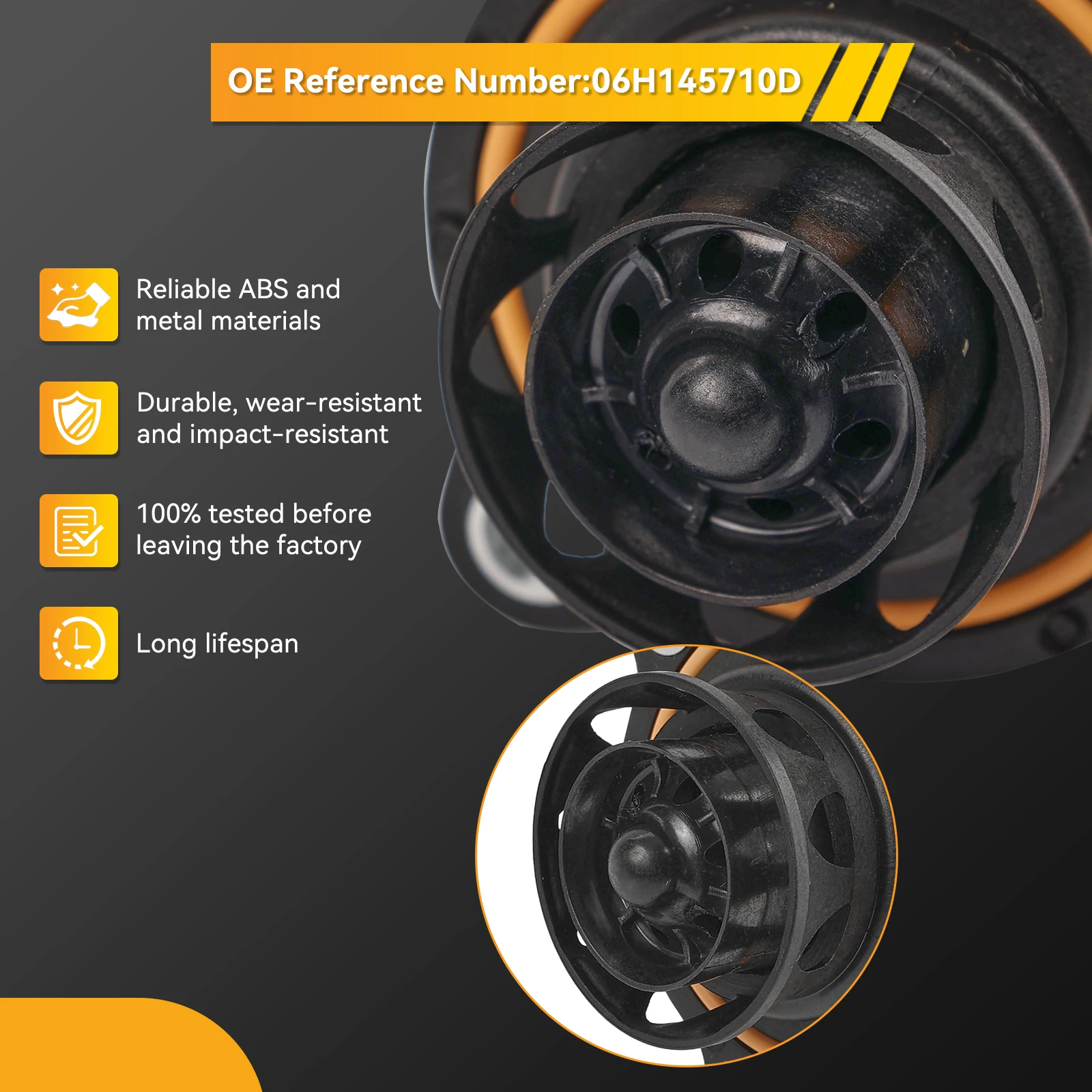 06Х 145710 D Turbo Turbocharger Cut-Off Bypass переключающий клапан для Audi A3 A4 TT Volkswagen GTI Eos CC Passat Beetle 2.0L