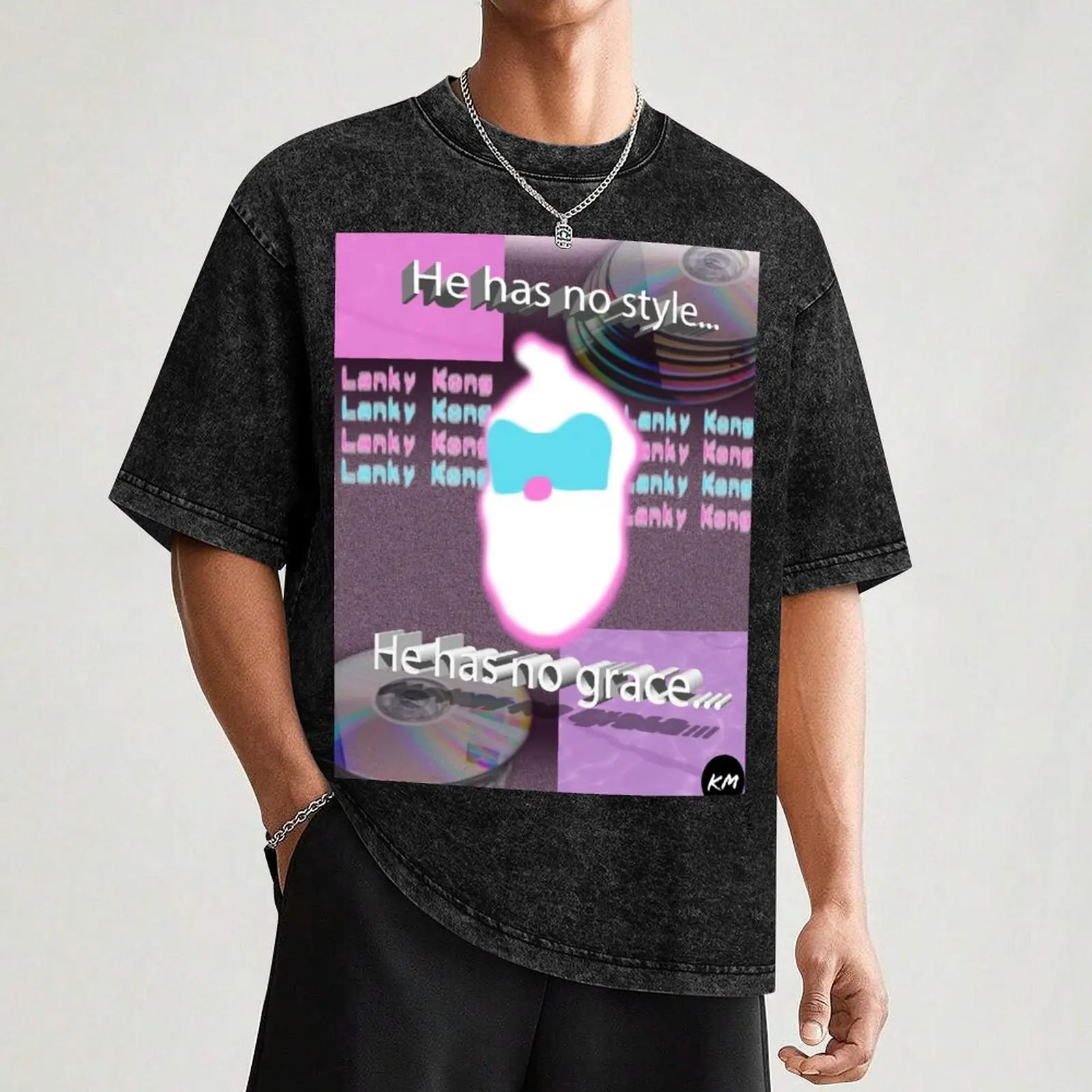 Фото Футболка LankyWave.mp3 T-Shirt Festival с короткими рукавами №3