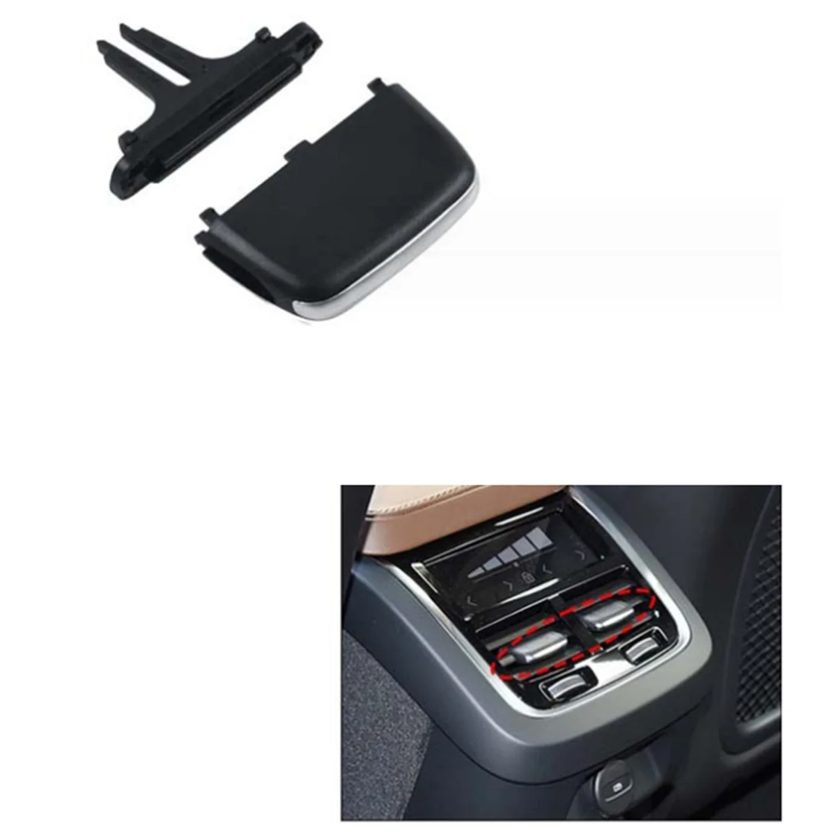 31365121 Автомобильный задний A/C выпускной клапан зажим Ремонтный комплект для Volvo V90