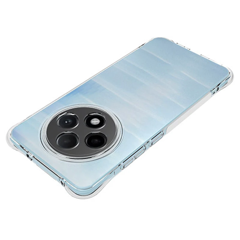 Oppo Reno12 F 5G CPH2637 Чехол Airbag Силиконовый мягкий ТПУ задняя крышка Матовый чехол для Reno