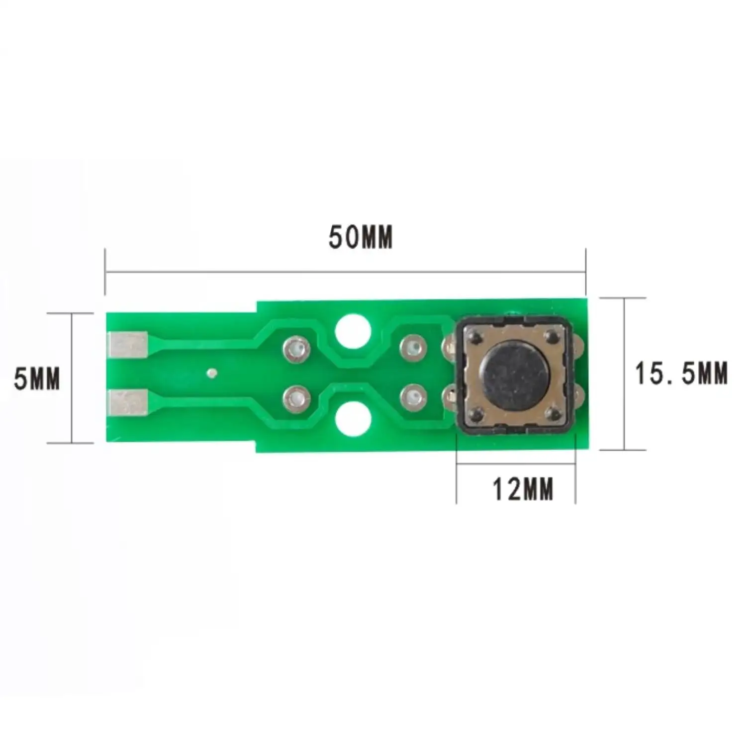 1.55 X 5 CM Electric Micro Button TIG Switch Trigger Part Repair