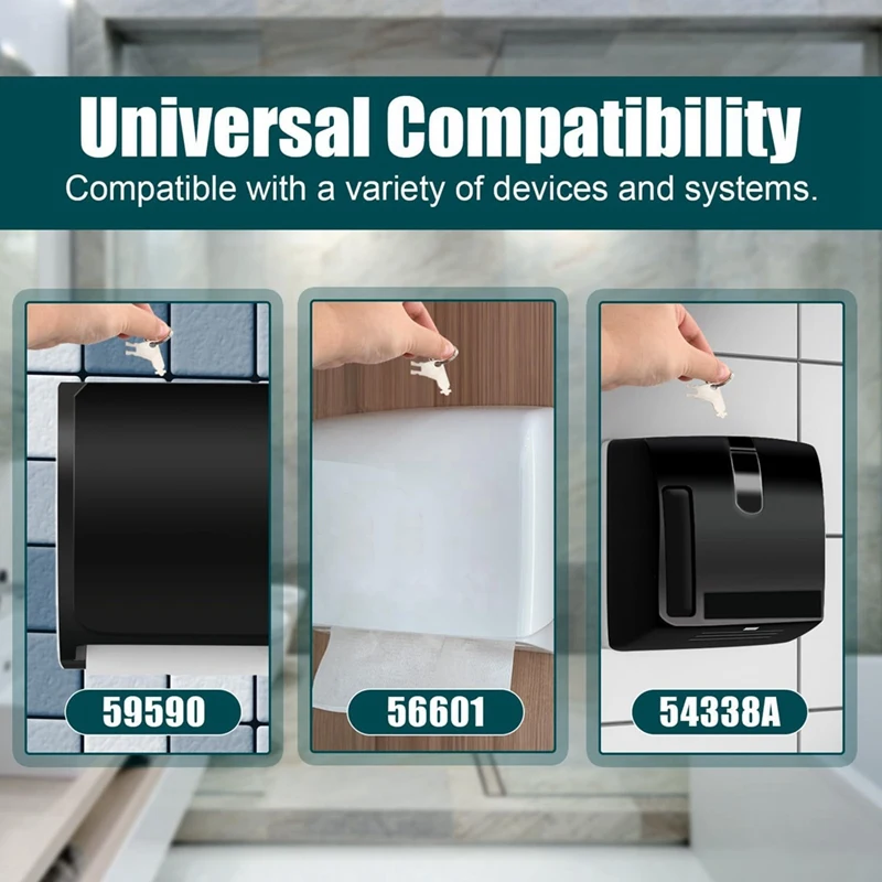 16 шт. диспенсер для бумажных полотенец из металла и пластика