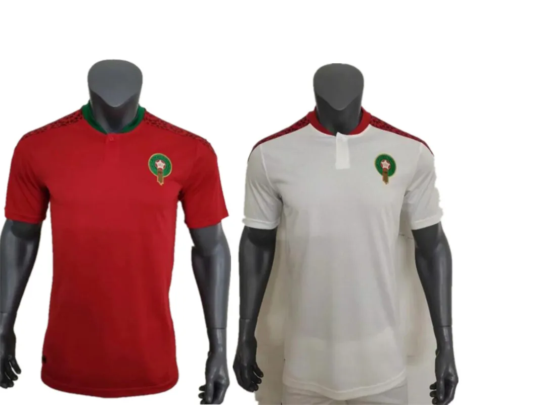 

2021 Morocco Hakimi soccer jerseys 21 22 maillot de foot national team football uniforms shirts