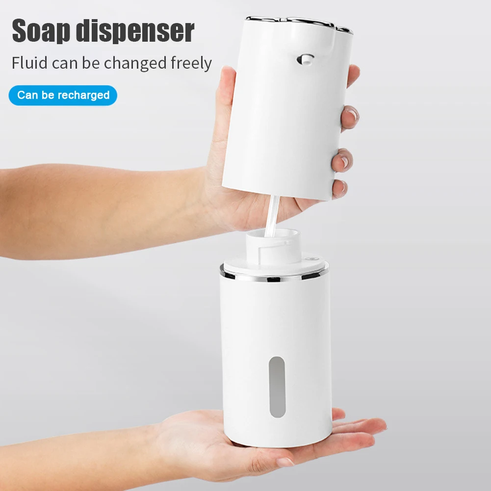 

Automatic Liquid Foam Machine Intelligent Adjustment Liquid Foam Dispensers Rechargeable Touchless Sensor for Hotel Wash Basin