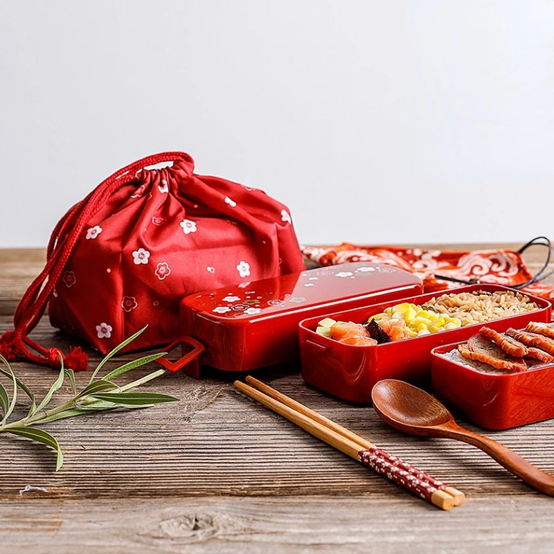 

Japan Asvel Double-deck Lunch-box Japanese Lunch Box Fruits Separate Lunch Box Can Microwave Lovely Girl Student Reduce Weight