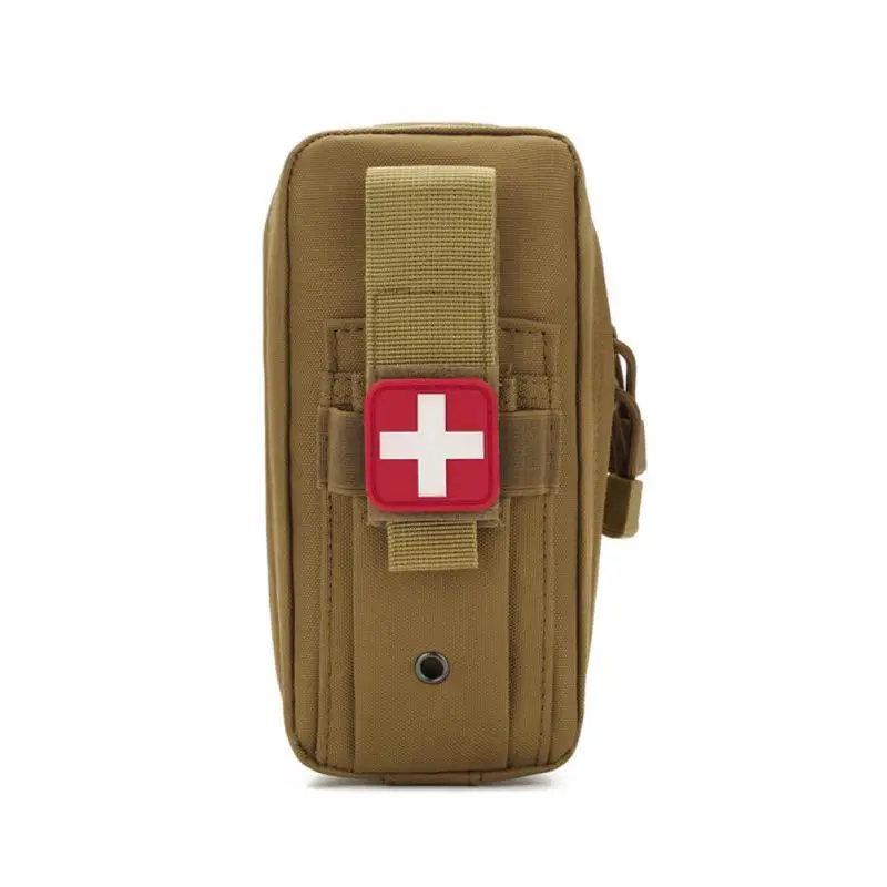 

Multiple Carrying Methods Tactical First Aid Bag Accessory Bag Emergency Survival Pouch Camouflage Tactical Waist Pack