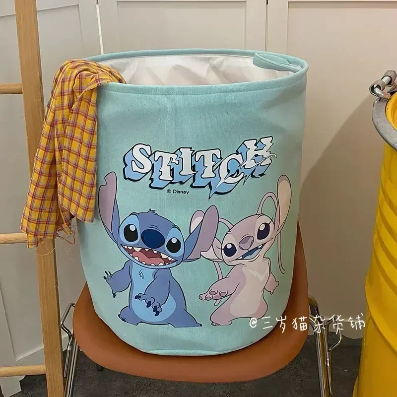 Stitch Daisy Duck Tigger Kawaii Детская игрушка Складная корзина для хранения Disney Аниме одежда