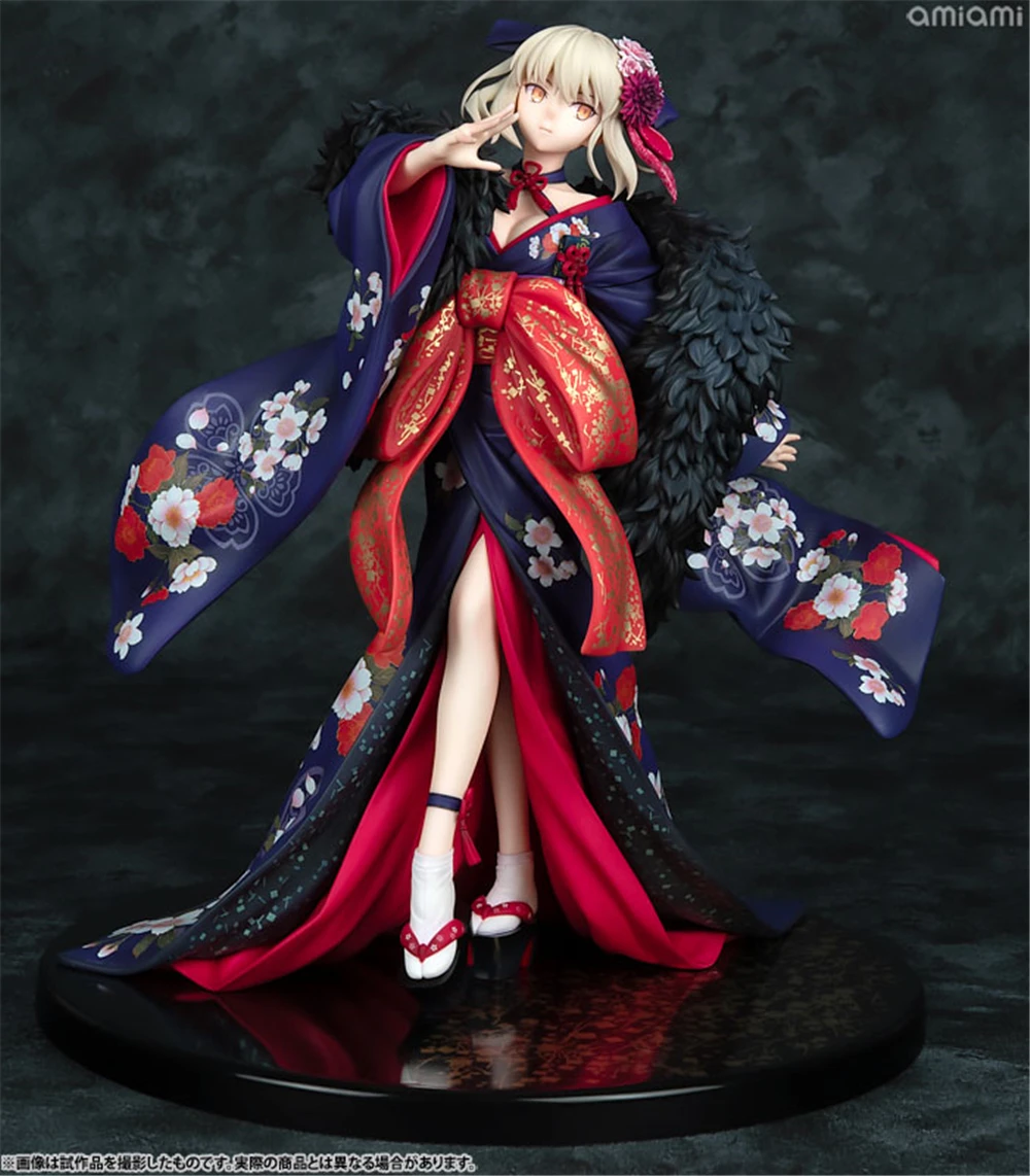 

Anime Fate/stay Night Altria Pendragon Saber Alter Kimono Ver. Figurine Pvc Action Figures Collectible Model Toys Doll Gifts