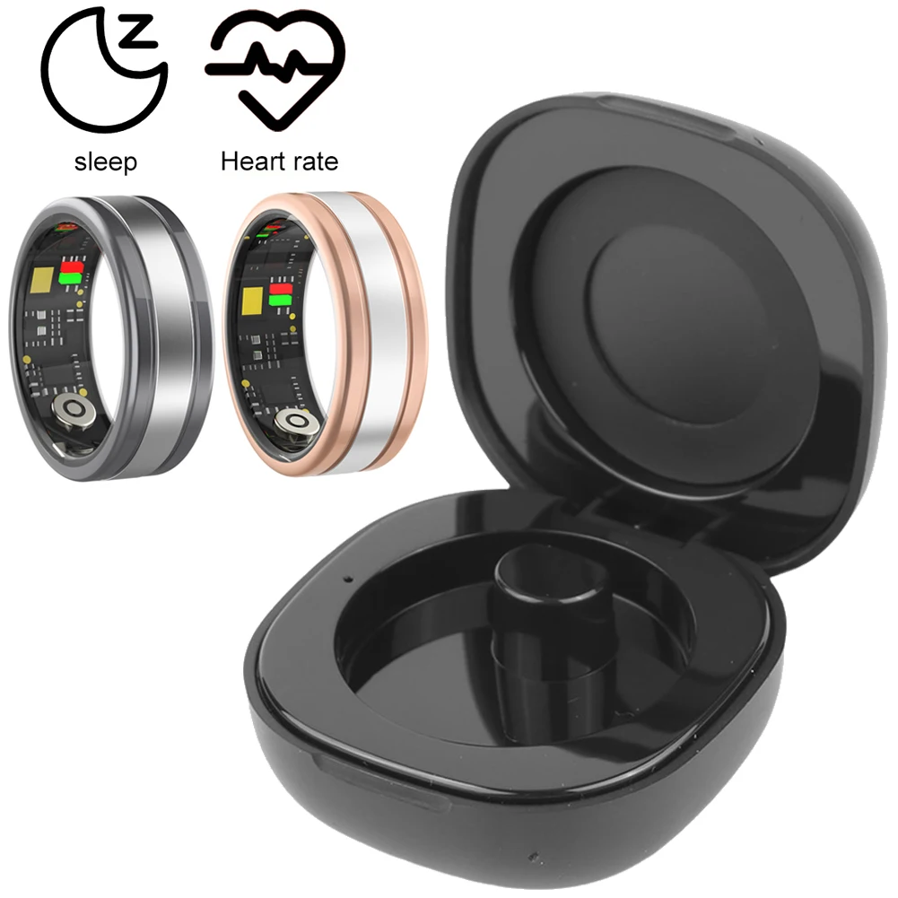Смарт-кольцо R18 для мужчин и женщин водонепроницаемые фитнес-кольца из титановой