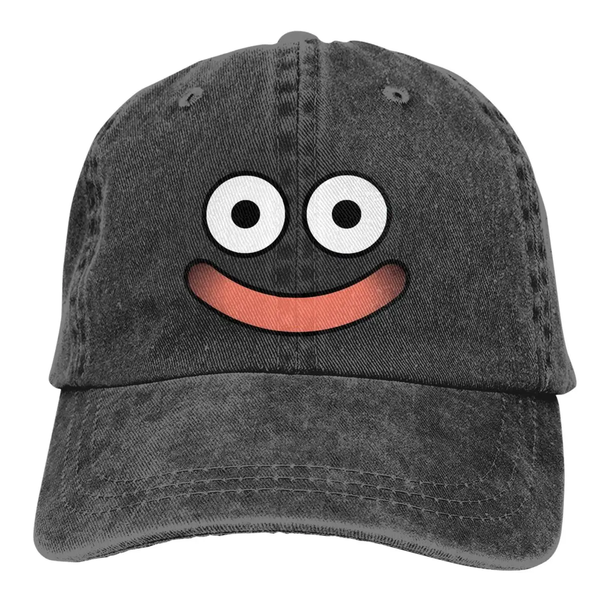 

Slime Face Baseball Cap Men Hats Women Visor Protection Snapback Dragon Quest Dragonlord Game Caps