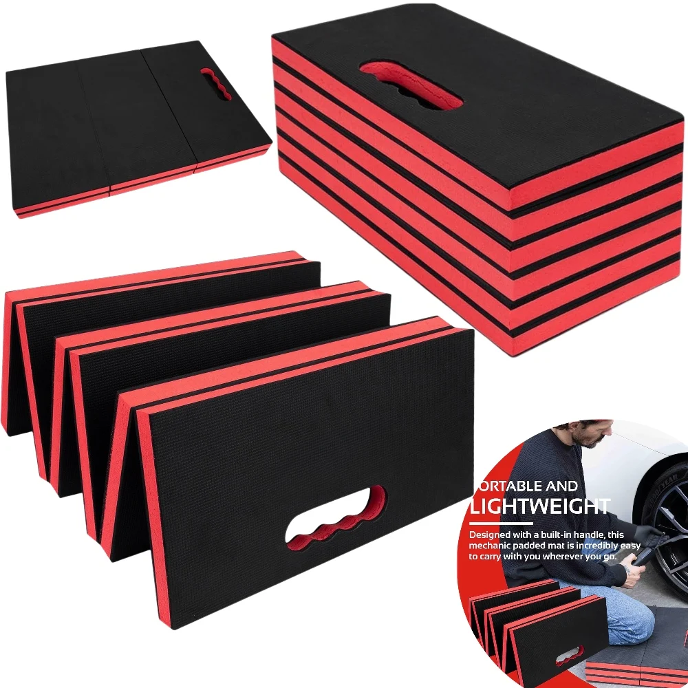 

Механический коврик, большой складной гаражный/коленный/слойный рабочий коврик из пенопласта EVA, коврик для механики на коленях, коврик для обслуживания под автомобилем