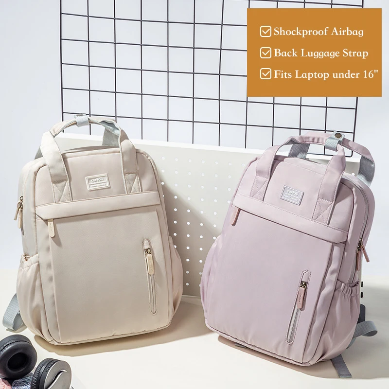 

Women Laptop Backpacks Daypack Girl School Bag 15.6 Inch for Macbook Air Pro Huawei HP Dell ASUS Acer Lenovo Shockproof Handbag