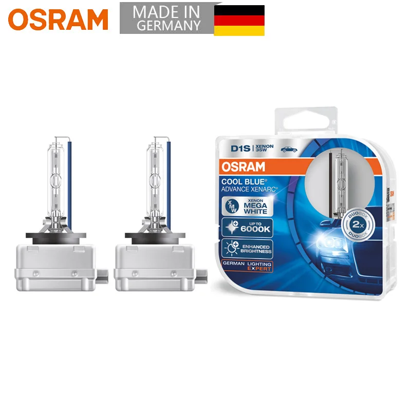 OSRAM HID D1S PK32d-2 Ксеноновые супер белые автомобильные фары дальнего/ближнего света
