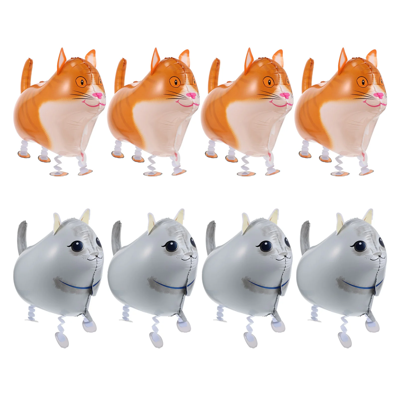 

Party Balloon Birthday Balloons Decoration Walking Animal Set Aluminumair Walkers Cats Adorable Home Decors Cat Toy Supplies