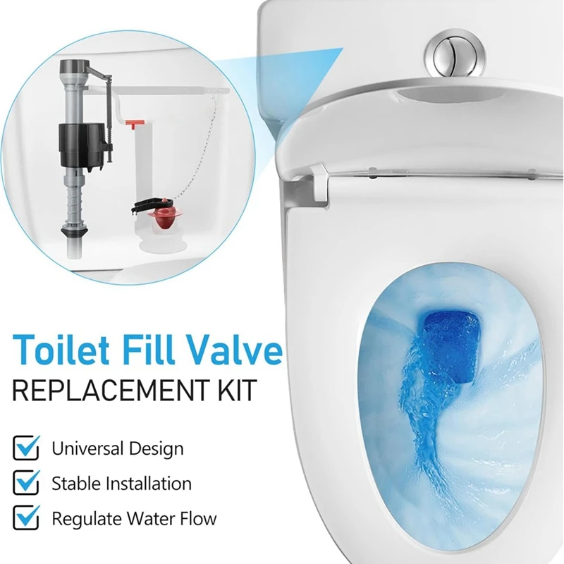 Клапан для заполнения унитаза 2 комплекта сменный комплект поплавка с