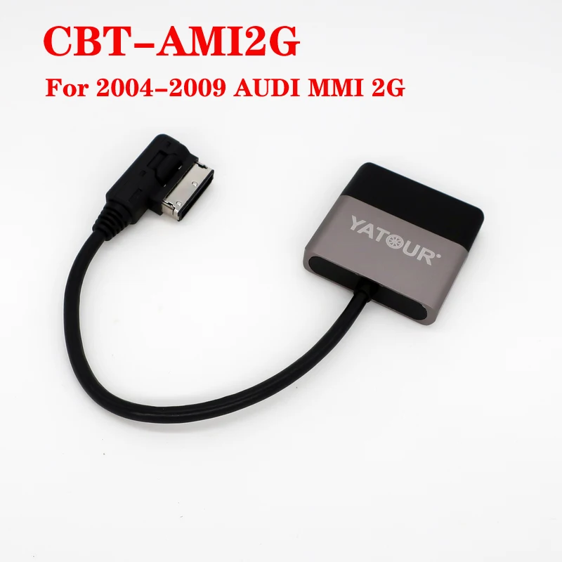 Фото Для AUDI 2004-2009 MMI 2G Yatour CBT Qualcomm Hi-Fi Bluetooth-приемник беспроводной Bluetooth музыкальный плеер адаптер для пропаривания музыки №1