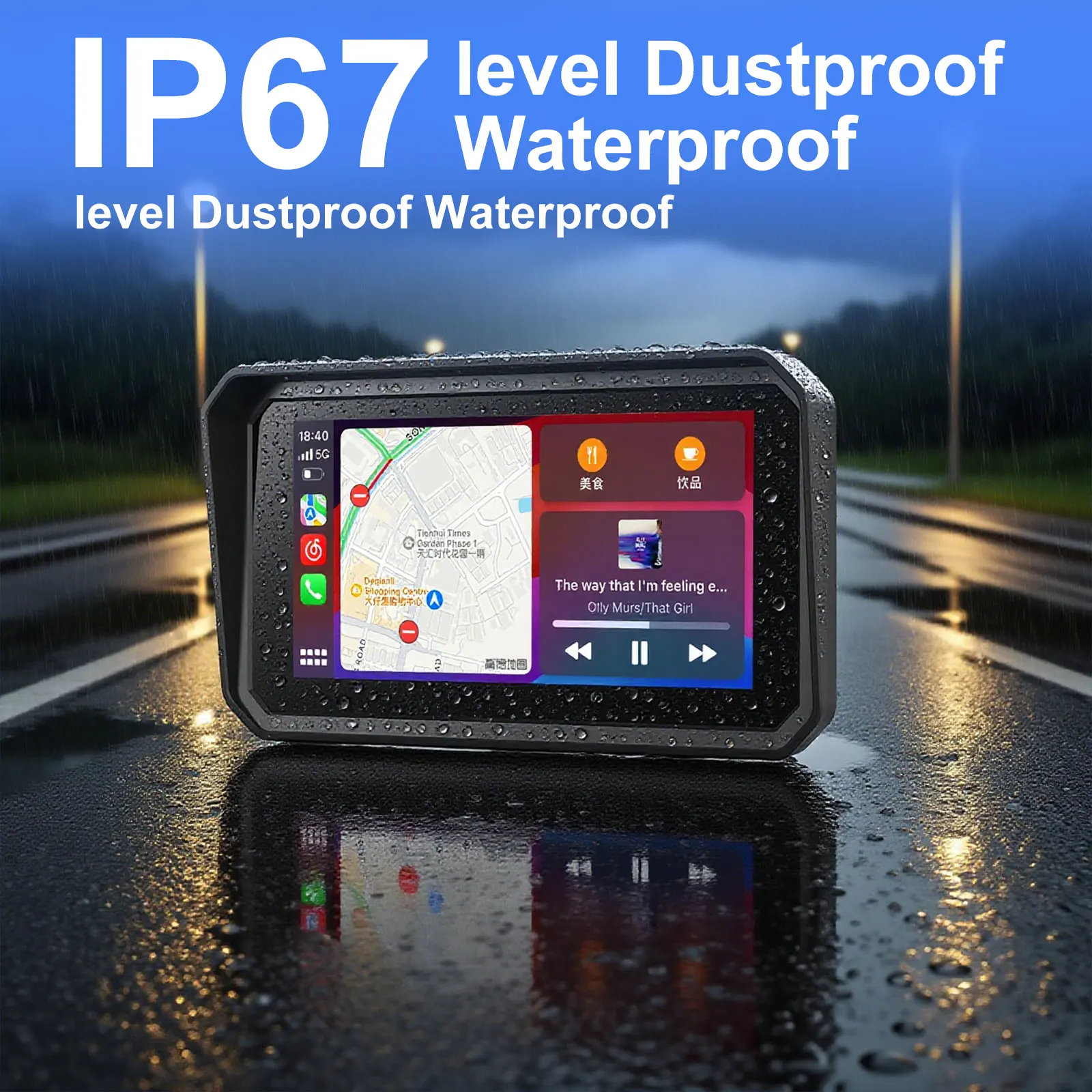 Специально для BMW R1200GS R1250GS R1300GS F800 F850 F900 S1000XR Wireless CarPlay Moto Android Auto GPS Мотоциклетная навигация (art.: 3920d431d69f4) - 3920d431d69f4