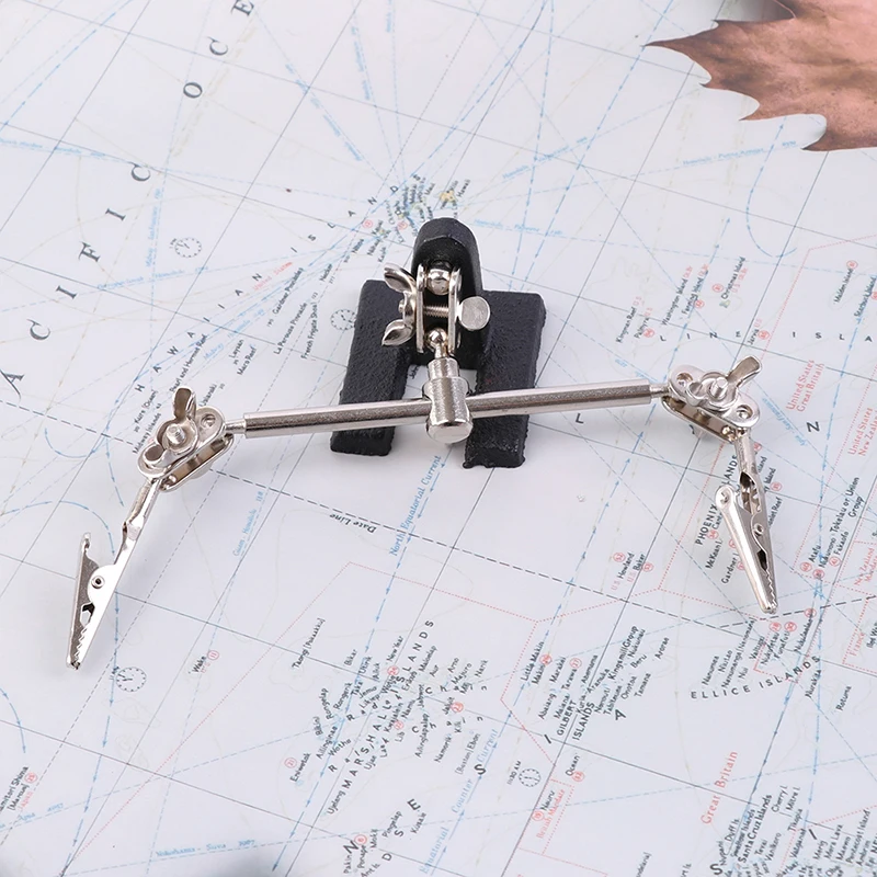 Подставка для паяльника с увеличительным стеклом 1 шт. 60 мм