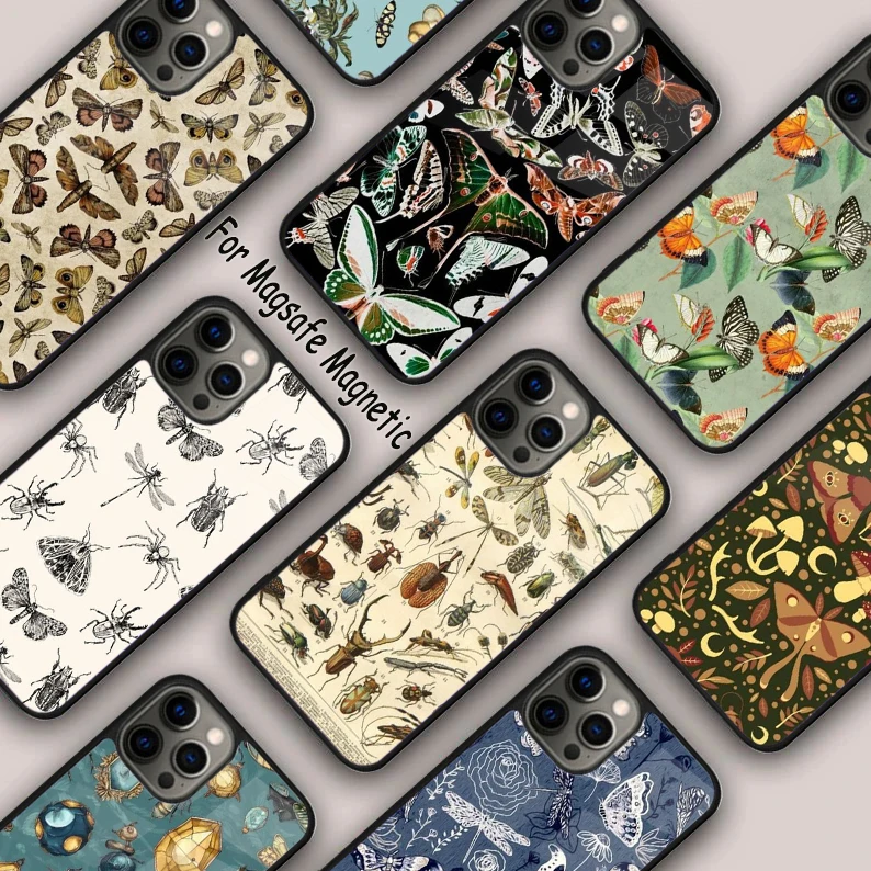 Магнитный чехол для APPLE iPhone 16 14 13 12 11 Pro Max 15 Plus