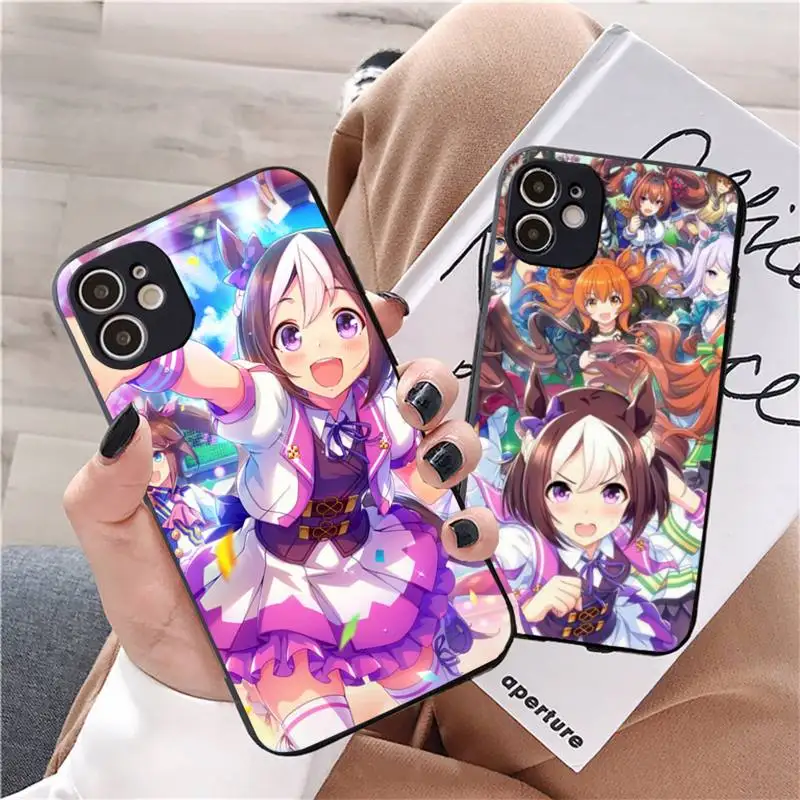 

Pretty Derby Anime Phone Case For iphone 12 11 13 7 8 6 s plus x xs xr pro max mini shell