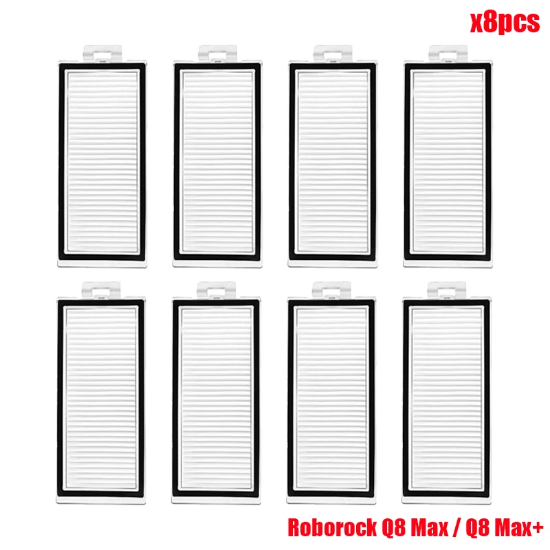 

Для робота-пылесоса Roborock Q8 Max/Q8 Max+ Сменный ролик, боковая щетка, мешки для пыли, HEPA-фильтр, подушечки для швабры, тканевые детали
