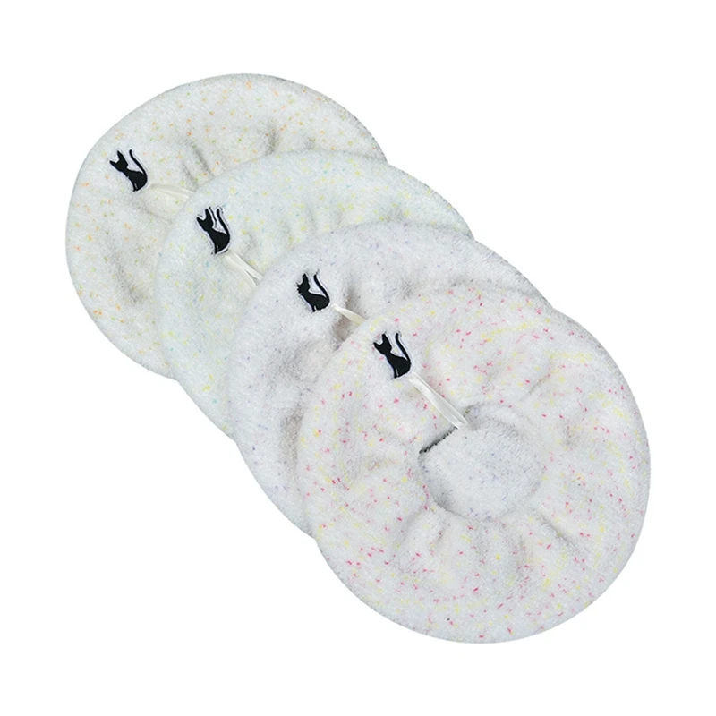 

4 шт., зимний коврик для унитаза, с ручкой